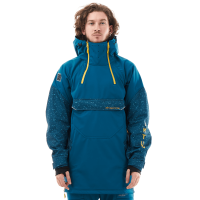 Dragonfly Куртка-анорак сноубордическая Uktus Man Dark Ocean - Yellow в Хабаровске