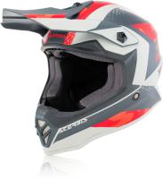 Acerbis Шлем детский Impact Steel Junior Red/Grey в Хабаровске