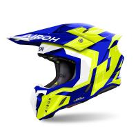 Airoh Шлем Twist 3 Dizzy Blue/Yellow Gloss в Хабаровске