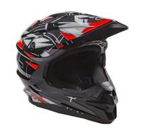 AiM Шлем кроссовый JK803S Red/Black в Хабаровске