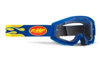 100% Очки FMF Powercore Goggle Flame Navy/Clear Lens в Хабаровске