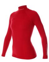 Brubeck Футболка женская дл.рукав Wool Merino 78% Малина в Хабаровске