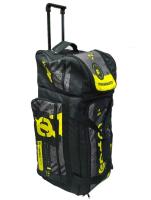 Grom Сумка для экипировки с колесами MX1 Gearbag Fragments Neongrey в Хабаровске