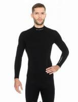 Brubeck Футболка мужская дл.рукав Wool Merino 78% Черный в Хабаровске
