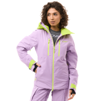 Dragonfly Куртка горнолыжная утепленная Gravity Woman 2025 Purple-Lime в Хабаровске