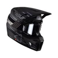 Leatt Мотошлем кроссовый Moto 9.5 Carbon Helmet Kit V26 Black в Хабаровске