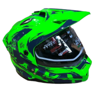 AiM Шлем детский JK802Y Green/Blue в Хабаровске