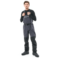 Dragonfly Вейдерсы мембранные Quad Pro 2025 Grey - Black в Хабаровске