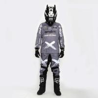 Grom Штаны кроссовые X Gray в Хабаровске