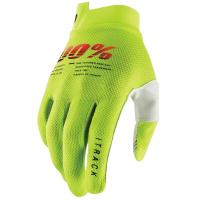 100% Мотоперчатки текстильные ITrack Fluo/Yellow в Хабаровске