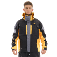 Dragonfly Куртка мембранная Quad Pro Black-yellow в Хабаровске