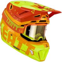 Leatt Шлем кроссовый Kit Moto 7.5 V23 Citrus в Хабаровске