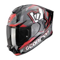 Scorpion Exo Мотошлем Exo-530 Air Rok Серый/Черный/Красный в Хабаровске