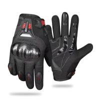 Ones Again Перчатки текст MG07-CF black-red в Хабаровске