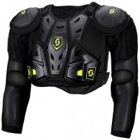 Scott Защита тела детская Jacket Protector Jr Command black/green в Хабаровске