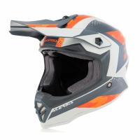 Acerbis Шлем детский Impact Steel Junior Orange/Grey в Хабаровске