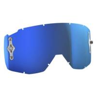 Scott Линзы Hustle MX SGL WKS/OTG electric blue chrome в Хабаровске