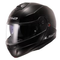 LS2 Мотошлем FF908 Strobe II Solid Gloss Black в Хабаровске