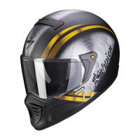 Scorpion Exo Мотошлем HX1 Ohno Черный Матовый/Белый/Золотистый в Хабаровске