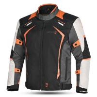 Dimox Мотокуртка текстиль Horizon Mens Orange/Black в Хабаровске
