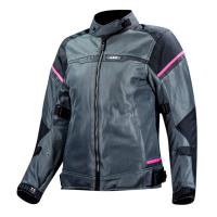 LS2 Мотокуртка женская Riva Lady черно-темно-серо-розовый в Хабаровске