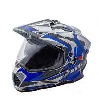 AIM Шлем кросс/эндуро JK802S Blue/Grey/Black в Хабаровске