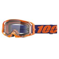 100% Очки Armatic Enduro Moto Neon Orange / Clear в Хабаровске