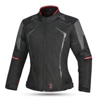 Dimox Мотокуртка текстиль Horizon Women Black/Red в Хабаровске