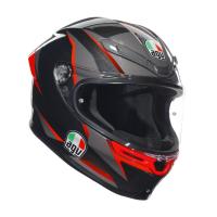 AGV Шлем K6 S 2206 Slashcut Black/Grey/Red в Хабаровске