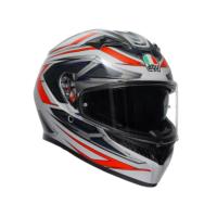 AGV Шлем K3 22.06 Space Matt White/Red Fluo в Хабаровске