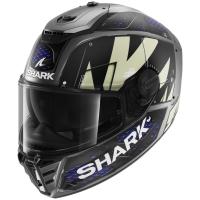 Shark Шлем Spartan RS Stingrey Mat Antracite/Antracite/Blue в Хабаровске
