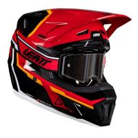Leatt Шлем кроссовый  7.5 V26 Red + очки Velocity 4.5 в Хабаровске
