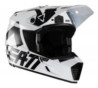 Leatt Шлем кроссовый Moto 3.5 Helmet White в Хабаровске