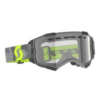 Scott Очки Fury Enduro light grey/neon yellow/clear в Хабаровске