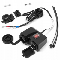 Extreme Style Розетка USB 2 порта на руль, 5 V, 3.1 A MUS04-L в Хабаровске