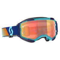 Scott Очки Fury royal blue/orange orange chrome works в Хабаровске