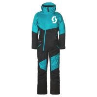 Scott Комбинезон зимний женский Back-X Dryo black/breeze blue  в Хабаровске