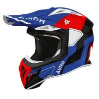 Airoh Шлем Aviator Ace 2 Shield Blue-Red Gloss в Хабаровске