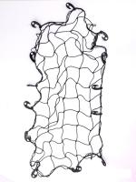 STARKS Сетка багажная NET KVADRO (80/80) Чёрный в Хабаровске