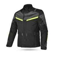 Dimox Мотокуртка текстиль Tour Tech Mens Black/Grey/Yellow в Хабаровске