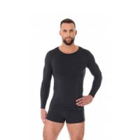 Brubeck Футболка мужская дл.рукав Comfort Wool Графит в Хабаровске
