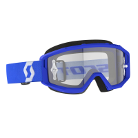 Scott Очки кроссовые Primal clear blue/white clear works в Хабаровске