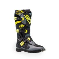 Sidi Ботинки детские Flame Black/Lime/Grey в Хабаровске