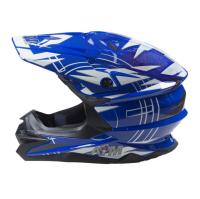 AiM Шлем кроссовый JK803S Blue/White в Хабаровске