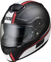 IXS Мотошлем HX 215 2.1 Черно-красно-белый матовый в Хабаровске