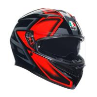 AGV Шлем K3 Compound Black/Red в Хабаровске