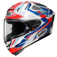 Shoei Мотошлем X-Spirit Pro Escalate бело-сине-красно-серый в Хабаровске