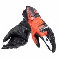 Dainese Перчатки Carbon 4 Long Black/Fluo-Red/White в Хабаровске