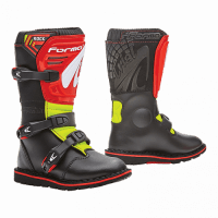 Forma Ботинки кроссовые детские Rock Black/Red/Yellowfluo в Хабаровске
