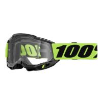 100% Очки подростковые Accuri 2 Neon Yellow / Clear в Хабаровске